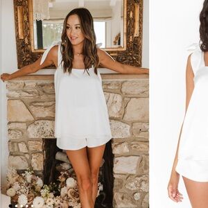 Show Me Your Mumu “Makeup tank” and “Glam Time” shorts